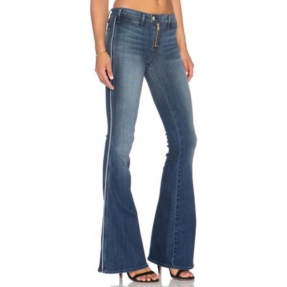 Women’s Anthropologie McGuire Denim Voyage Trouser Flare Jeans Size 25